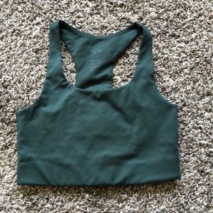 EUC Girlfriend Collective Paloma Bra in Moss